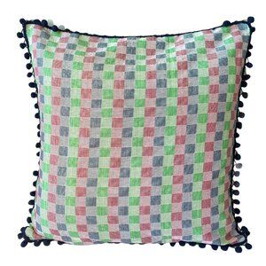 Checkered Inabel pillow cover from Philippines